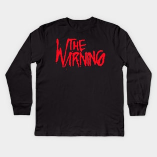 the warning band Kids Long Sleeve T-Shirt